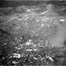 Nasa's Mars rover Curiosity acquired this image using its Left Navigation Camera on Sol 990, at drive 782, site number 48