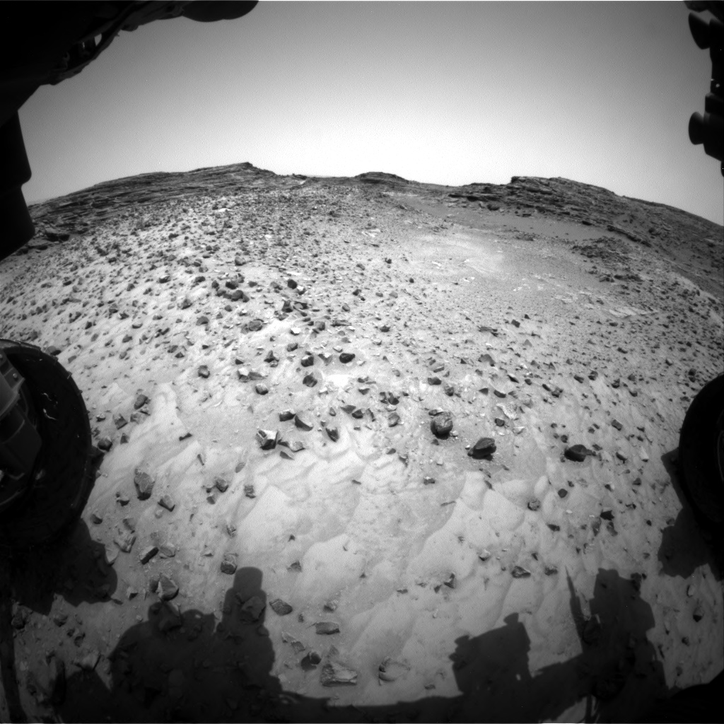 Nasa's Mars rover Curiosity acquired this image using its Front Hazard Avoidance Camera (Front Hazcam) on Sol 991, at drive 1146, site number 48