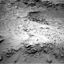 Nasa's Mars rover Curiosity acquired this image using its Left Navigation Camera on Sol 992, at drive 1188, site number 48