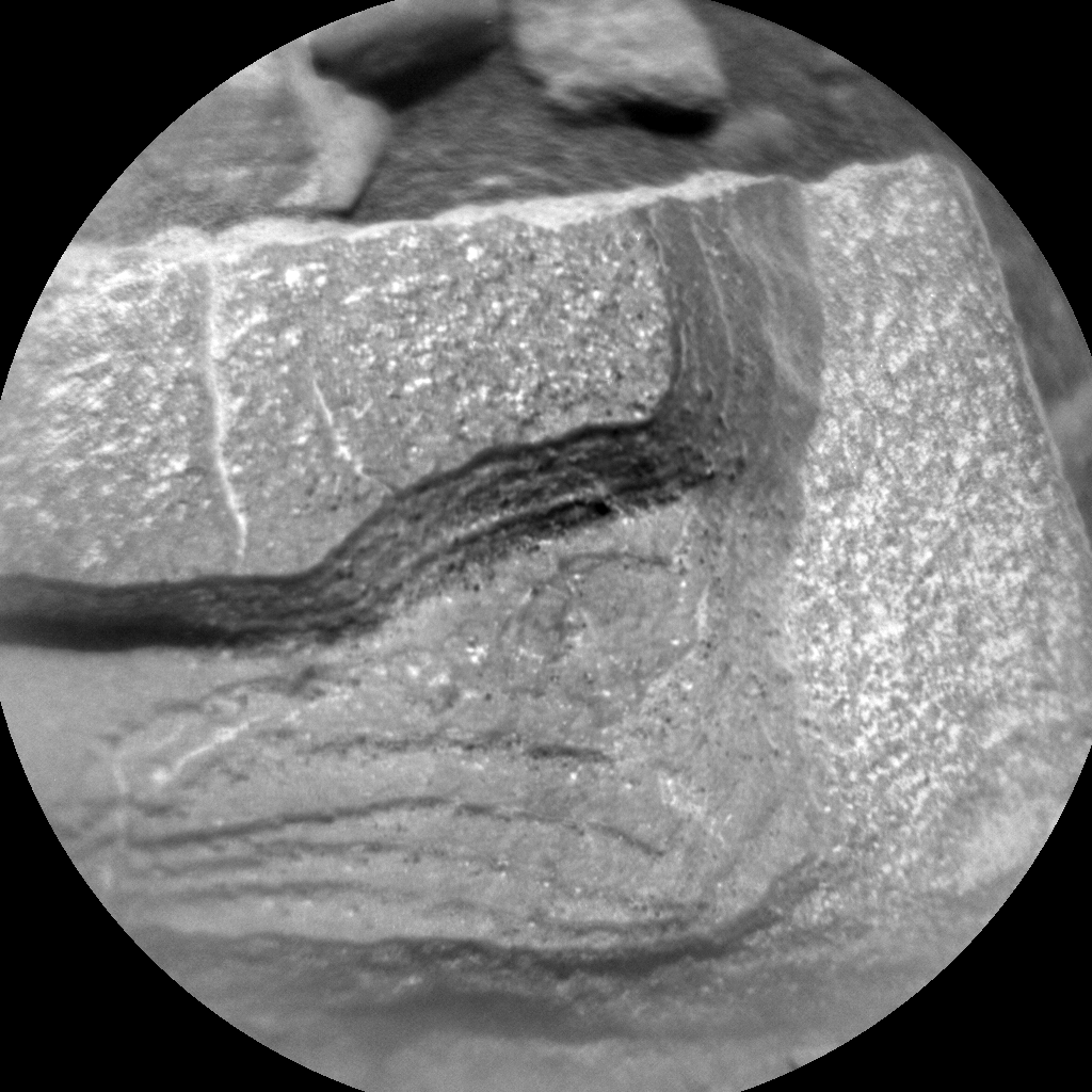Nasa's Mars rover Curiosity acquired this image using its Chemistry & Camera (ChemCam) on Sol 994, at drive 1194, site number 48