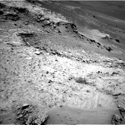 Nasa's Mars rover Curiosity acquired this image using its Left Navigation Camera on Sol 995, at drive 1218, site number 48