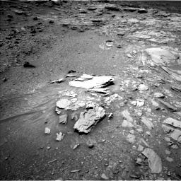 Nasa's Mars rover Curiosity acquired this image using its Left Navigation Camera on Sol 995, at drive 1380, site number 48