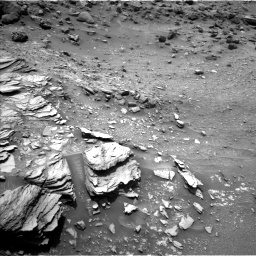 Nasa's Mars rover Curiosity acquired this image using its Left Navigation Camera on Sol 995, at drive 1398, site number 48