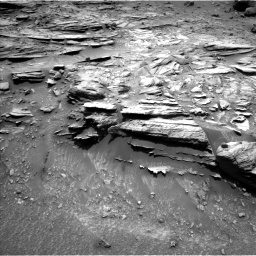 Nasa's Mars rover Curiosity acquired this image using its Left Navigation Camera on Sol 995, at drive 1410, site number 48