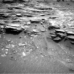 Nasa's Mars rover Curiosity acquired this image using its Left Navigation Camera on Sol 995, at drive 1416, site number 48