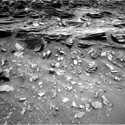 Nasa's Mars rover Curiosity acquired this image using its Left Navigation Camera on Sol 995, at drive 1440, site number 48