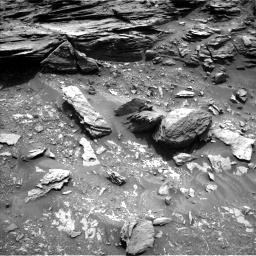 Nasa's Mars rover Curiosity acquired this image using its Left Navigation Camera on Sol 995, at drive 1470, site number 48