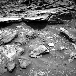 Nasa's Mars rover Curiosity acquired this image using its Left Navigation Camera on Sol 995, at drive 1482, site number 48