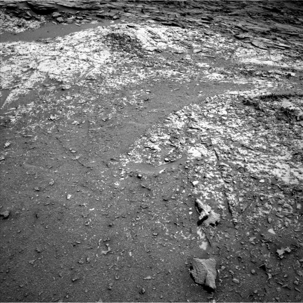 Nasa's Mars rover Curiosity acquired this image using its Left Navigation Camera on Sol 995, at drive 1494, site number 48