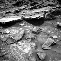 Nasa's Mars rover Curiosity acquired this image using its Left Navigation Camera on Sol 995, at drive 1500, site number 48