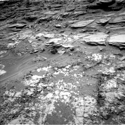 Nasa's Mars rover Curiosity acquired this image using its Left Navigation Camera on Sol 995, at drive 1524, site number 48