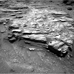 Nasa's Mars rover Curiosity acquired this image using its Right Navigation Camera on Sol 995, at drive 1410, site number 48
