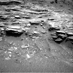 Nasa's Mars rover Curiosity acquired this image using its Right Navigation Camera on Sol 995, at drive 1422, site number 48