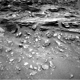 Nasa's Mars rover Curiosity acquired this image using its Right Navigation Camera on Sol 995, at drive 1440, site number 48