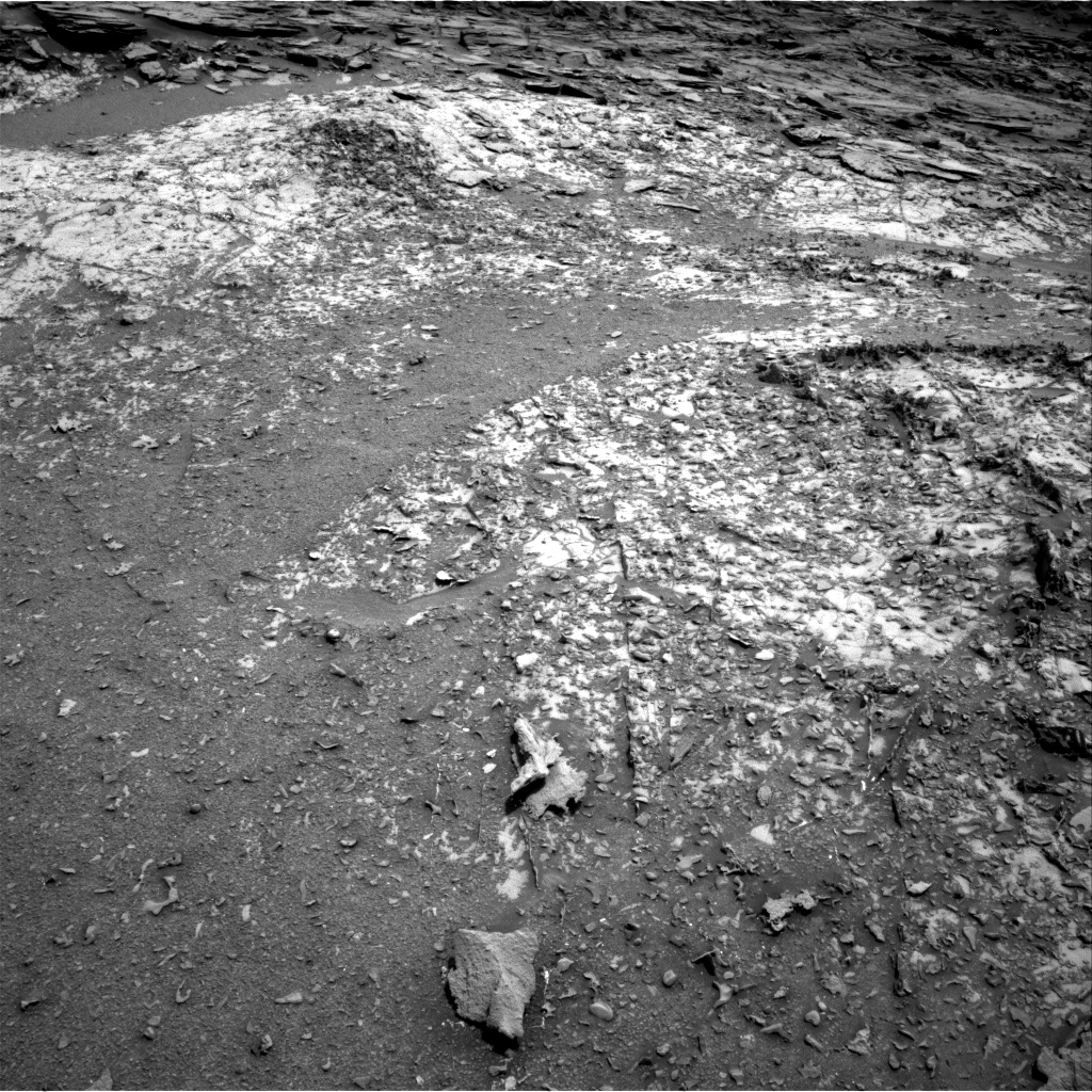 Nasa's Mars rover Curiosity acquired this image using its Right Navigation Camera on Sol 995, at drive 1494, site number 48