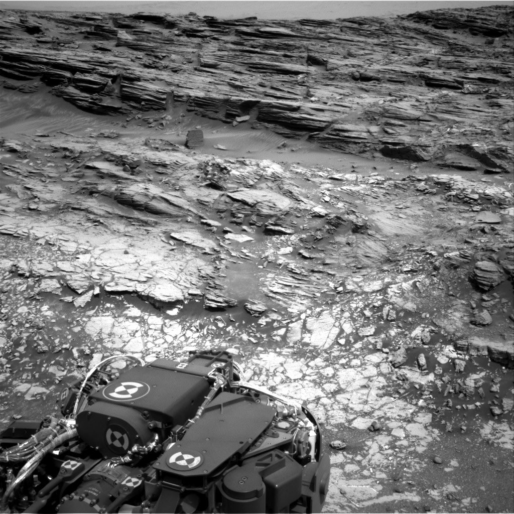 Nasa's Mars rover Curiosity acquired this image using its Right Navigation Camera on Sol 995, at drive 1530, site number 48