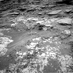Nasa's Mars rover Curiosity acquired this image using its Left Navigation Camera on Sol 997, at drive 1530, site number 48