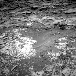 Nasa's Mars rover Curiosity acquired this image using its Left Navigation Camera on Sol 997, at drive 1536, site number 48