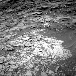 Nasa's Mars rover Curiosity acquired this image using its Right Navigation Camera on Sol 997, at drive 1554, site number 48