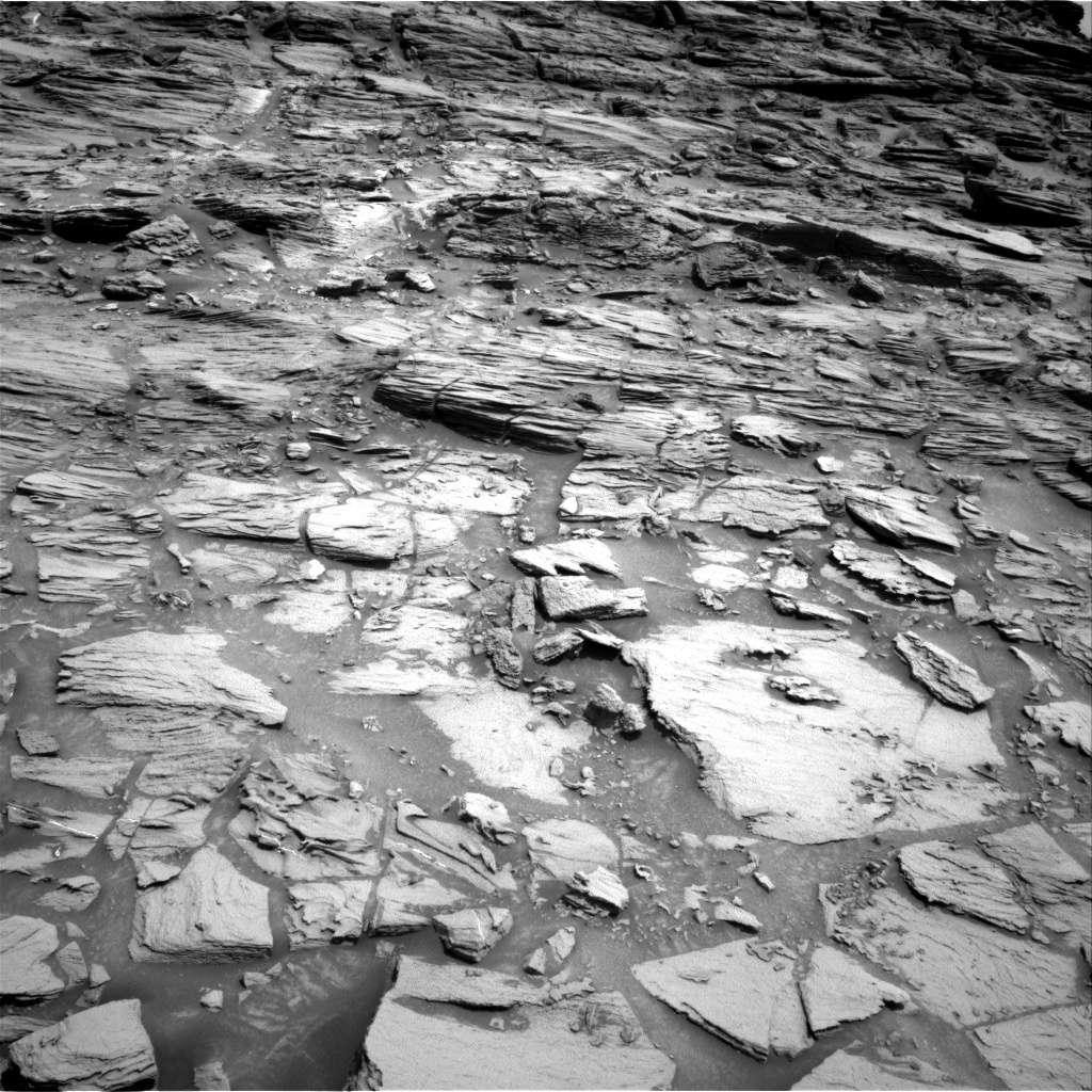 Nasa's Mars rover Curiosity acquired this image using its Right Navigation Camera on Sol 997, at drive 1570, site number 48