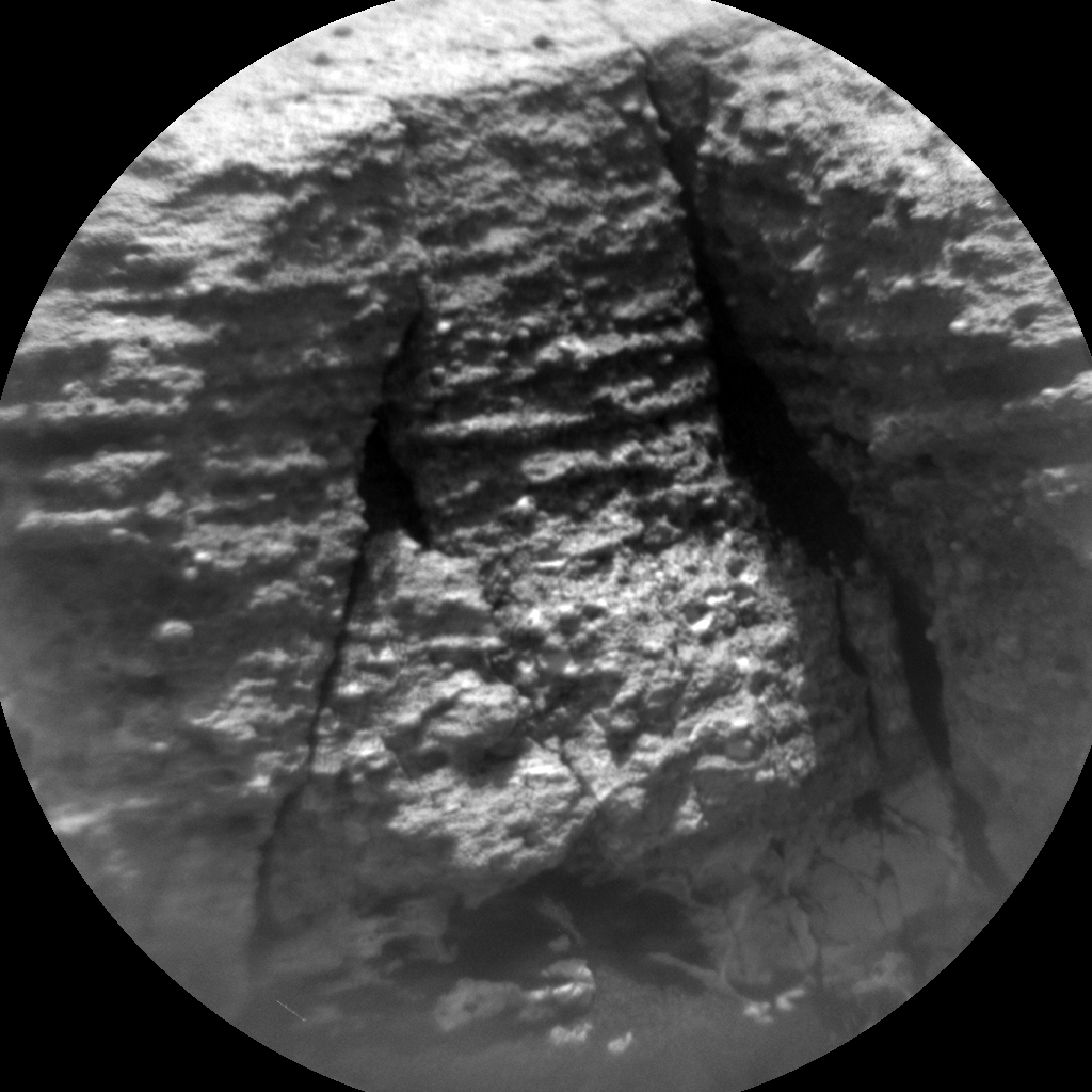 Nasa's Mars rover Curiosity acquired this image using its Chemistry & Camera (ChemCam) on Sol 997, at drive 1530, site number 48