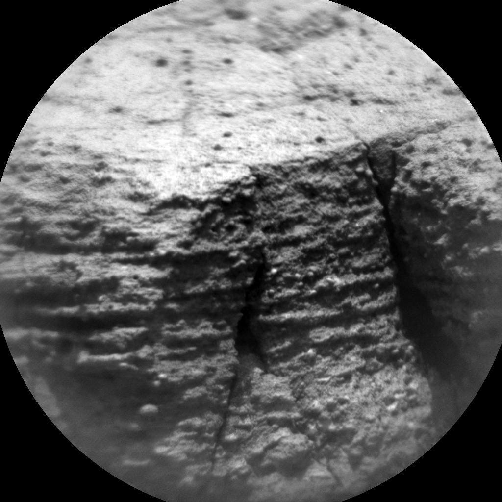 Nasa's Mars rover Curiosity acquired this image using its Chemistry & Camera (ChemCam) on Sol 997, at drive 1530, site number 48