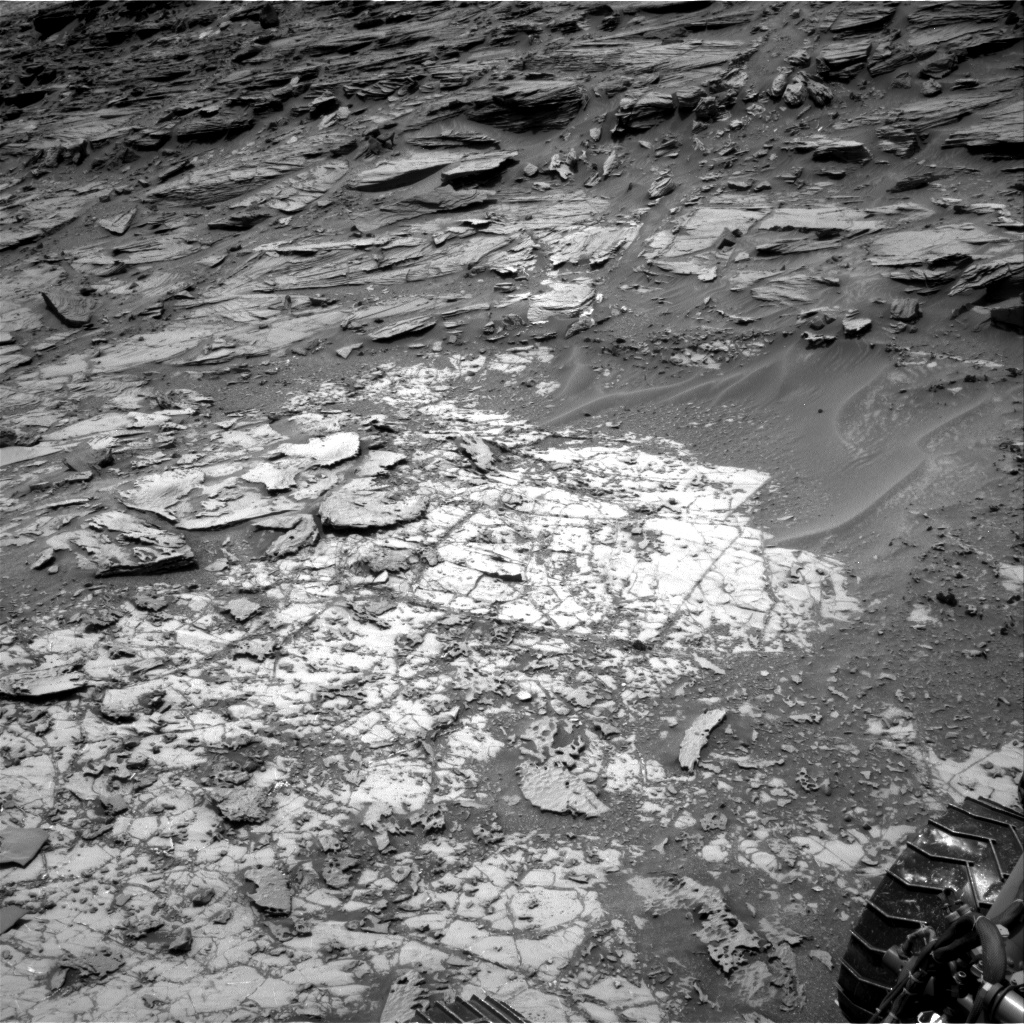 Nasa's Mars rover Curiosity acquired this image using its Right Navigation Camera on Sol 1000, at drive 1570, site number 48
