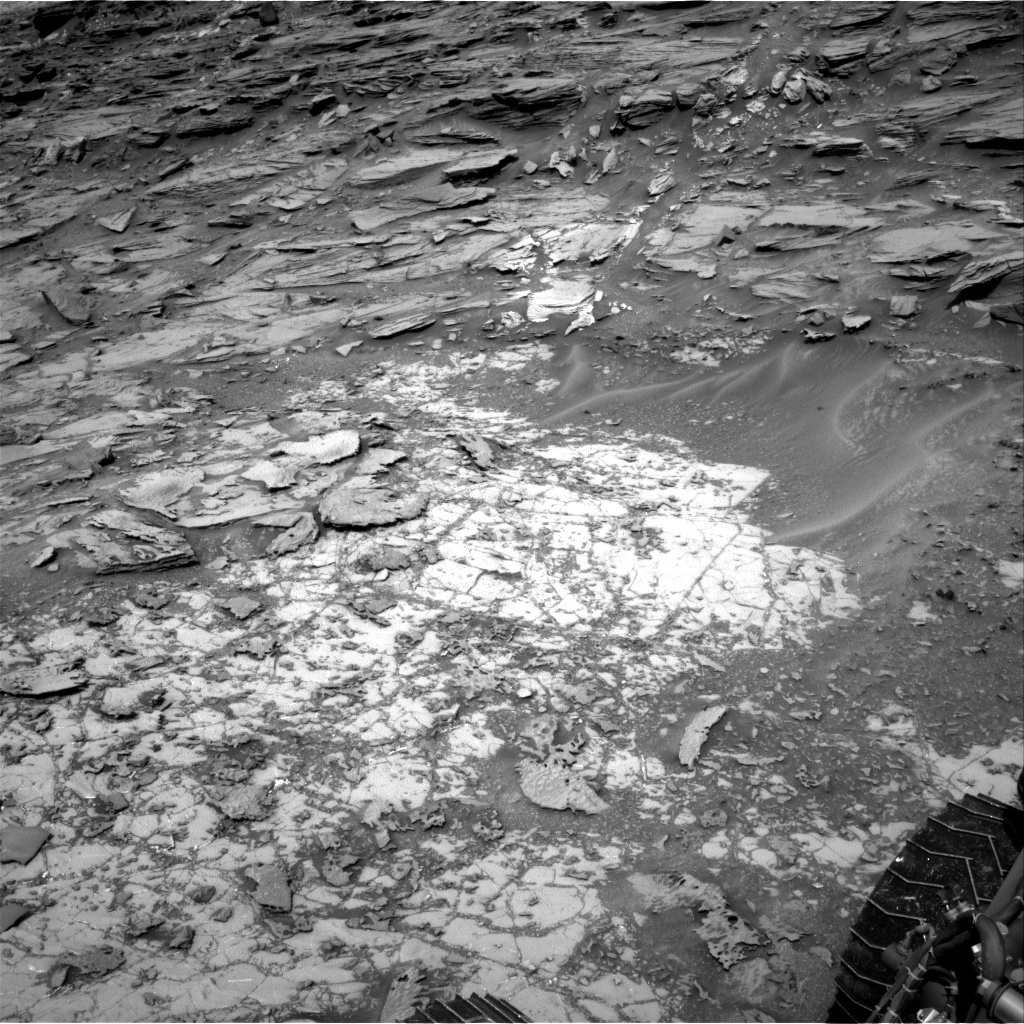 Nasa's Mars rover Curiosity acquired this image using its Right Navigation Camera on Sol 1001, at drive 1570, site number 48