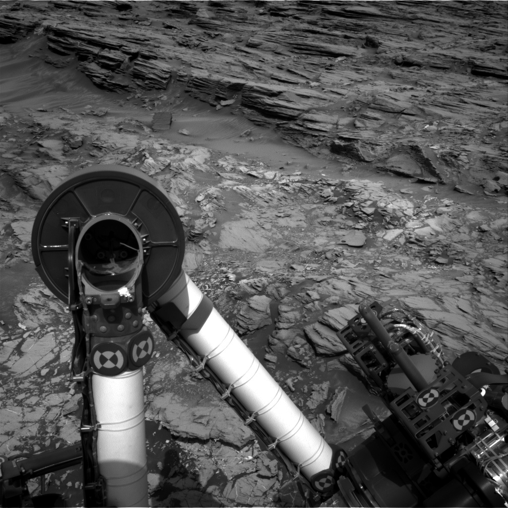 Nasa's Mars rover Curiosity acquired this image using its Right Navigation Camera on Sol 1003, at drive 1570, site number 48