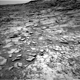 Nasa's Mars rover Curiosity acquired this image using its Left Navigation Camera on Sol 1030, at drive 1570, site number 48