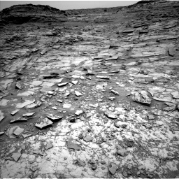 Nasa's Mars rover Curiosity acquired this image using its Left Navigation Camera on Sol 1030, at drive 1576, site number 48