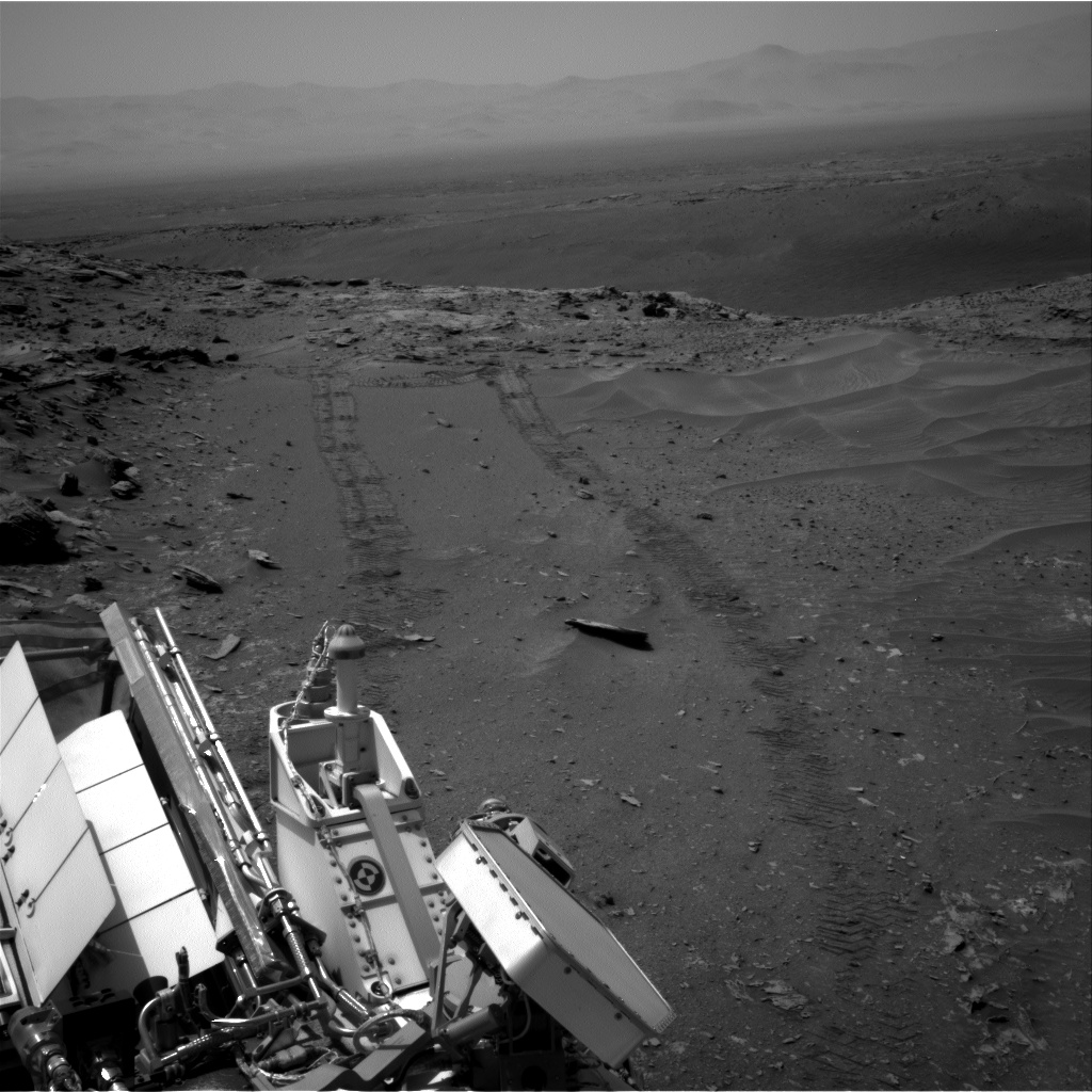 Nasa's Mars rover Curiosity acquired this image using its Right Navigation Camera on Sol 1030, at drive 1600, site number 48