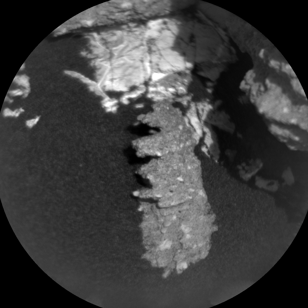 Nasa's Mars rover Curiosity acquired this image using its Chemistry & Camera (ChemCam) on Sol 1031, at drive 1600, site number 48
