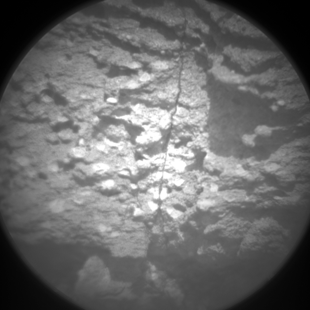 Nasa's Mars rover Curiosity acquired this image using its Chemistry & Camera (ChemCam) on Sol 1033, at drive 1600, site number 48