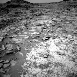 Nasa's Mars rover Curiosity acquired this image using its Left Navigation Camera on Sol 1035, at drive 1600, site number 48