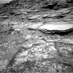 Nasa's Mars rover Curiosity acquired this image using its Left Navigation Camera on Sol 1035, at drive 1642, site number 48