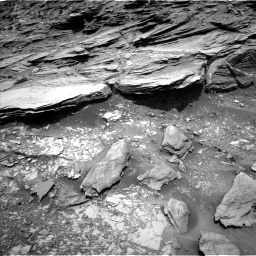 Nasa's Mars rover Curiosity acquired this image using its Left Navigation Camera on Sol 1035, at drive 1654, site number 48