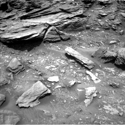 Nasa's Mars rover Curiosity acquired this image using its Left Navigation Camera on Sol 1035, at drive 1666, site number 48