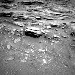 Nasa's Mars rover Curiosity acquired this image using its Left Navigation Camera on Sol 1035, at drive 1744, site number 48