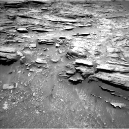 Nasa's Mars rover Curiosity acquired this image using its Left Navigation Camera on Sol 1035, at drive 1750, site number 48