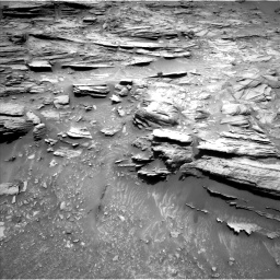 Nasa's Mars rover Curiosity acquired this image using its Left Navigation Camera on Sol 1035, at drive 1756, site number 48