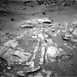 Nasa's Mars rover Curiosity acquired this image using its Left Navigation Camera on Sol 1035, at drive 1804, site number 48