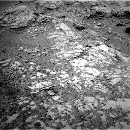 Nasa's Mars rover Curiosity acquired this image using its Left Navigation Camera on Sol 1035, at drive 1840, site number 48