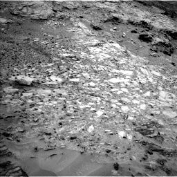 Nasa's Mars rover Curiosity acquired this image using its Left Navigation Camera on Sol 1035, at drive 1858, site number 48