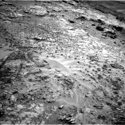 Nasa's Mars rover Curiosity acquired this image using its Left Navigation Camera on Sol 1035, at drive 1870, site number 48