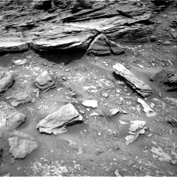 Nasa's Mars rover Curiosity acquired this image using its Right Navigation Camera on Sol 1035, at drive 1672, site number 48