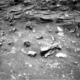 Nasa's Mars rover Curiosity acquired this image using its Right Navigation Camera on Sol 1035, at drive 1708, site number 48