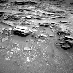 Nasa's Mars rover Curiosity acquired this image using its Right Navigation Camera on Sol 1035, at drive 1744, site number 48