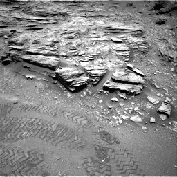 Nasa's Mars rover Curiosity acquired this image using its Right Navigation Camera on Sol 1035, at drive 1774, site number 48