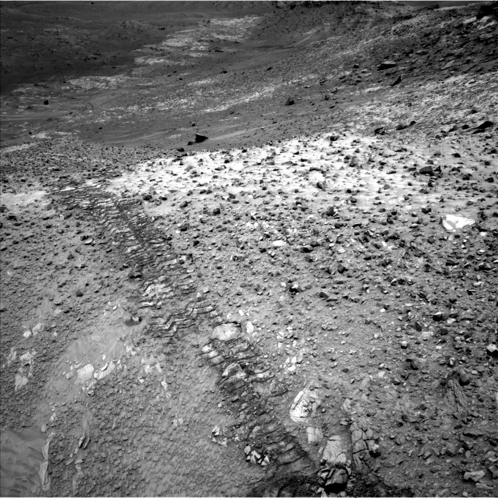 Nasa's Mars rover Curiosity acquired this image using its Left Navigation Camera on Sol 1037, at drive 1906, site number 48